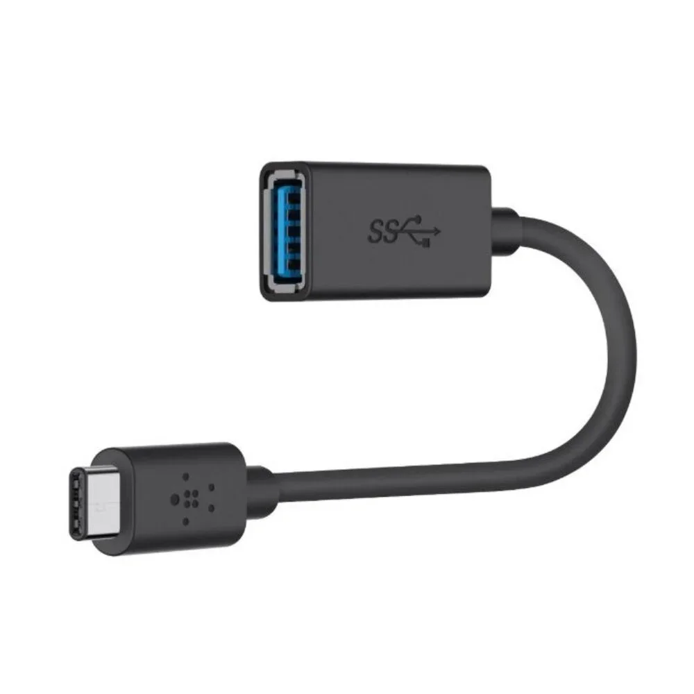 Belkin USB-C To USB A 3.0 Adapter 10 Gbps Data Transfer Speed Compatible